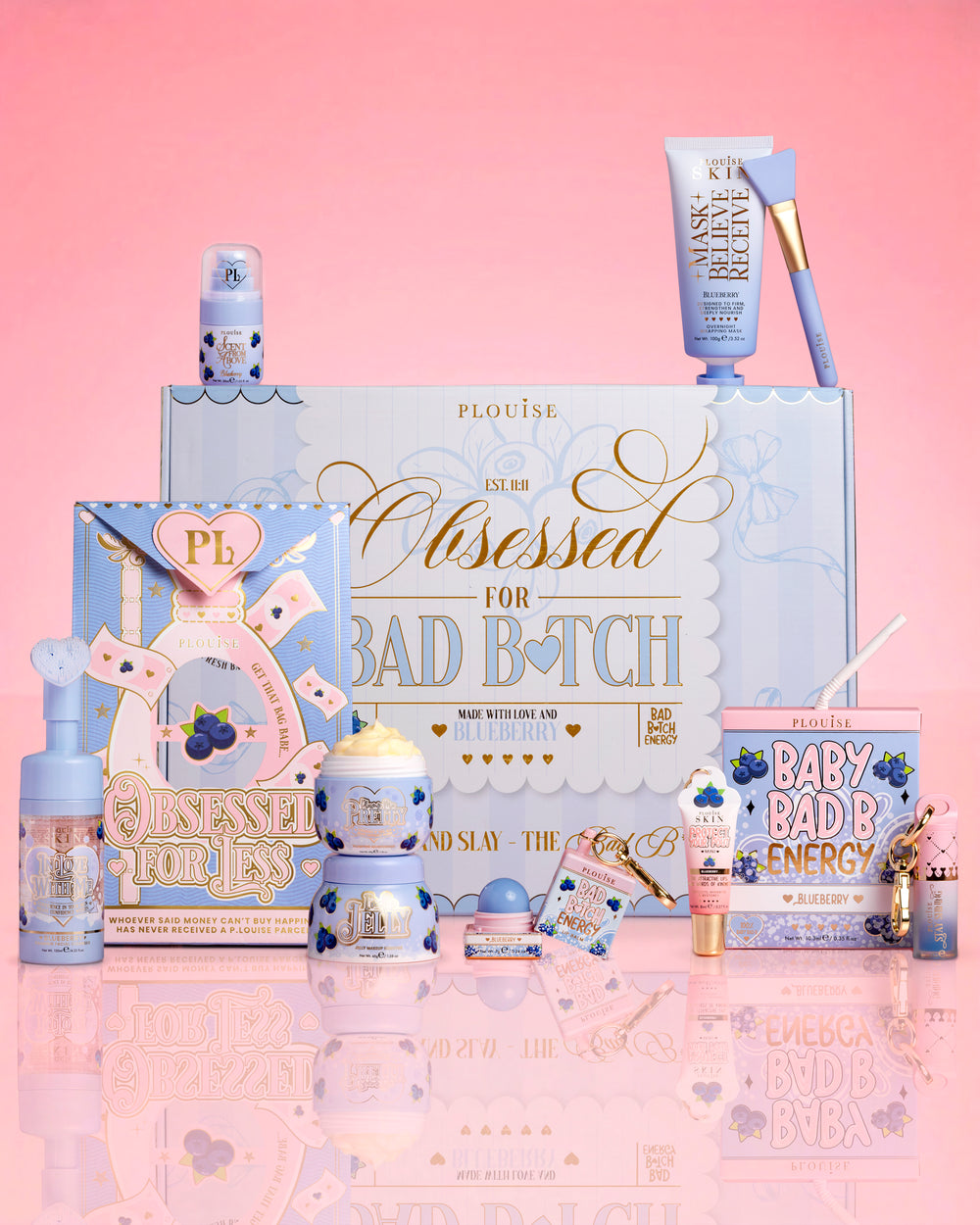 Obsessed For Bad Bitch Bundle - Blueberry