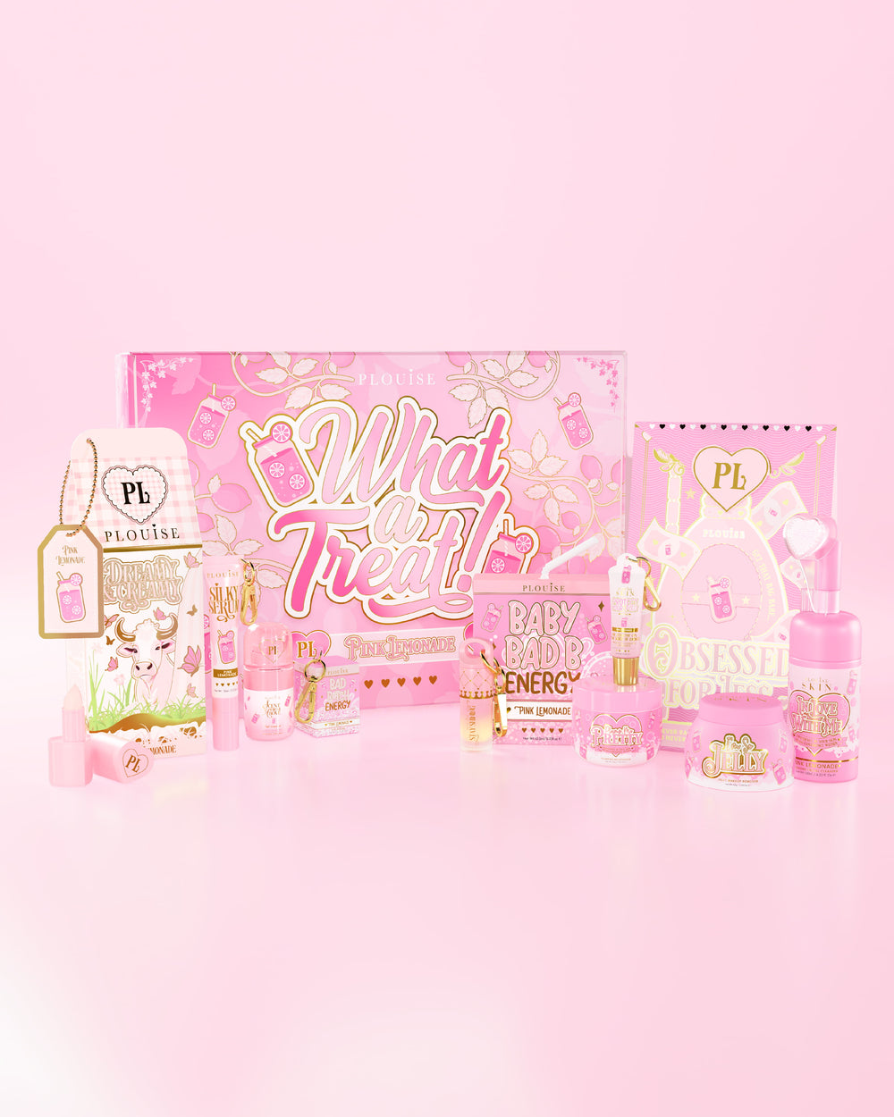 Full P.Louise What A Treat Pink Lemonade XL Bundle