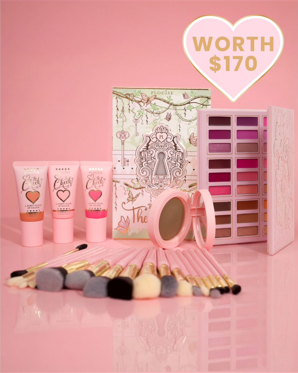 Fuchsia Dreams Makeup Set