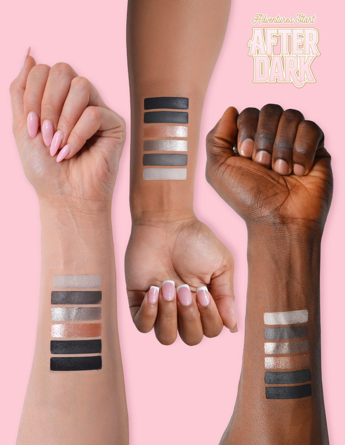 Paletas de sombras de ojos mini After Dark de P.Louise