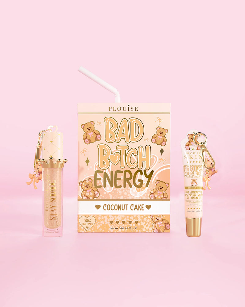 Teddy Glitter Bad Bitch Energy Lip Duo
