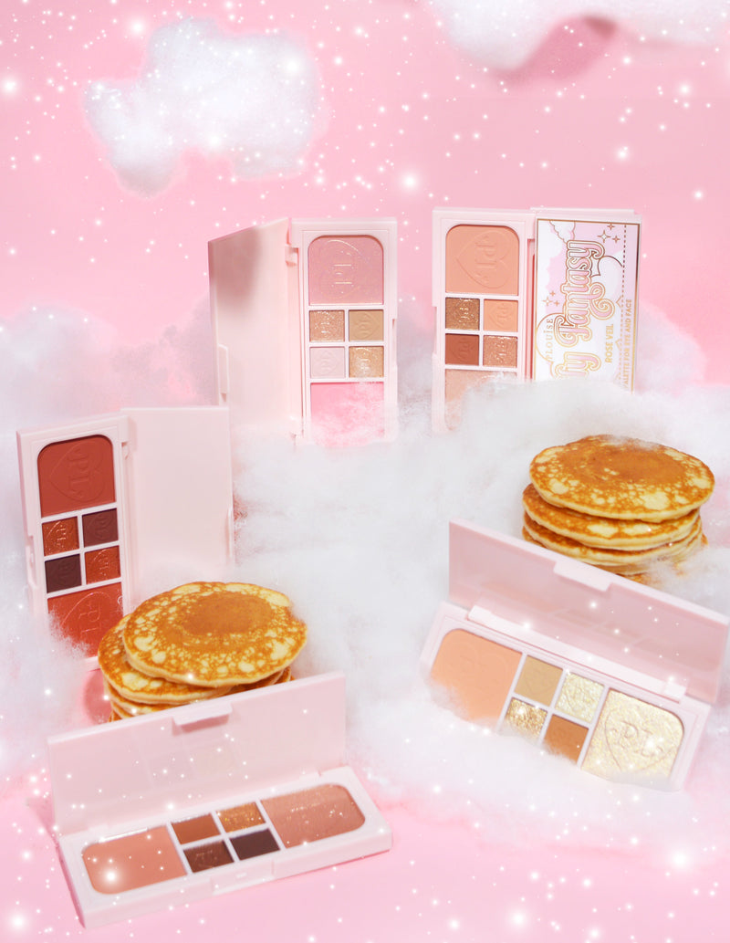 Paletas de rostro y ojos Fluffy Fantasy de P.Louise
