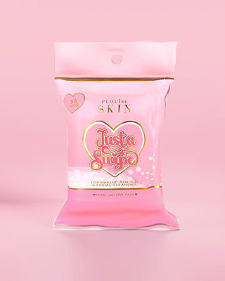 Just A Swipe Heart-Shaped Cotton Pads