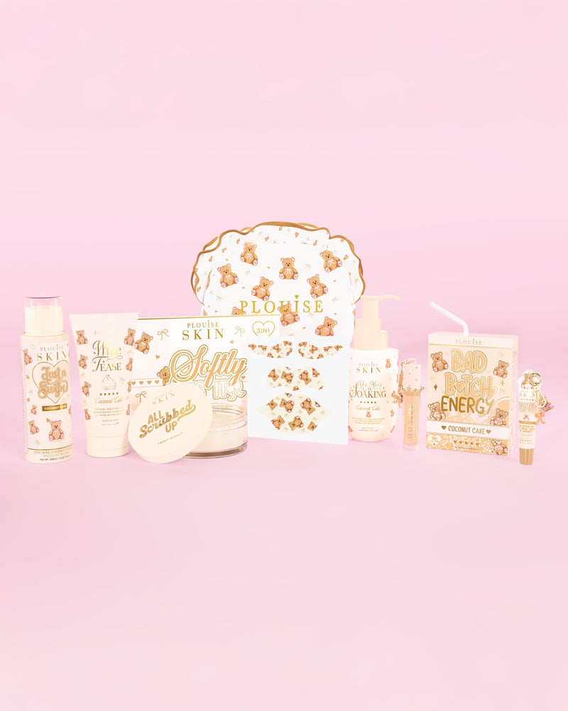 Sets de cuidado facial y corporal Teddy Touch