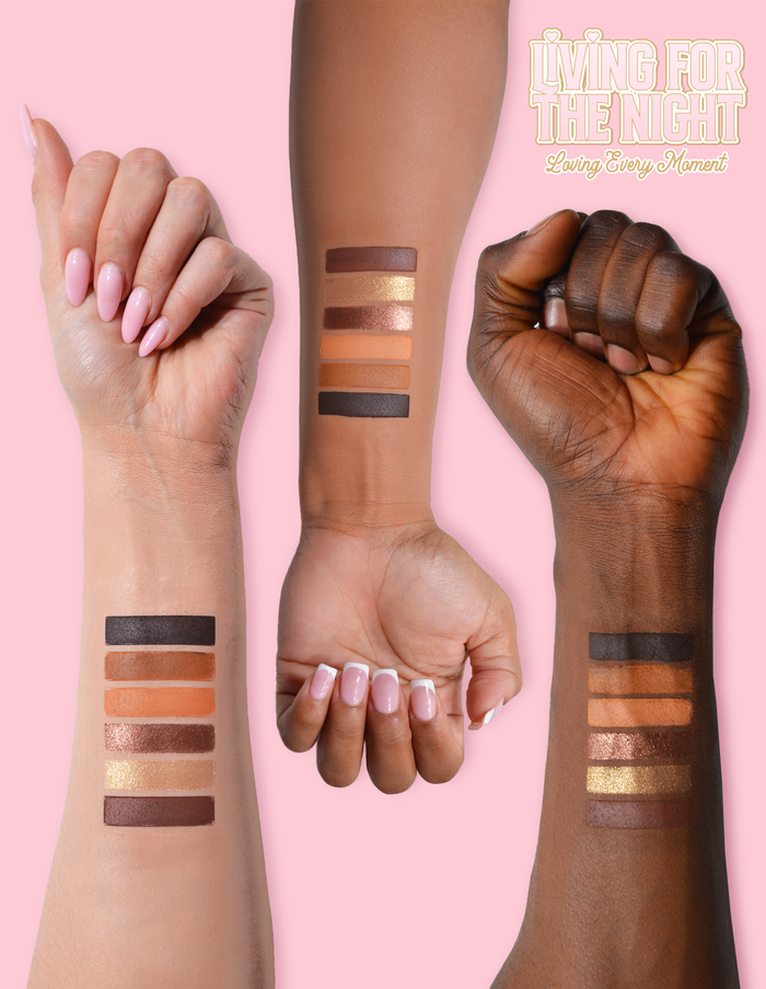 Paletas de sombras de ojos mini After Dark de P.Louise
