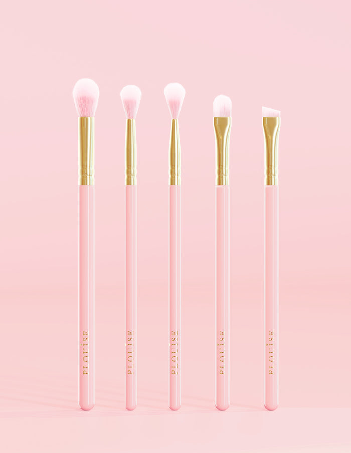Snatch Blend & Pop 5-Piece Brow, Eye & Lip Brush Set