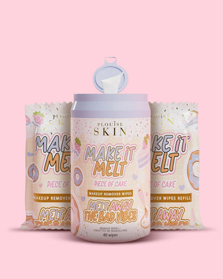 P.Louise Make It Melt Makeup Remover Wipes Bundle