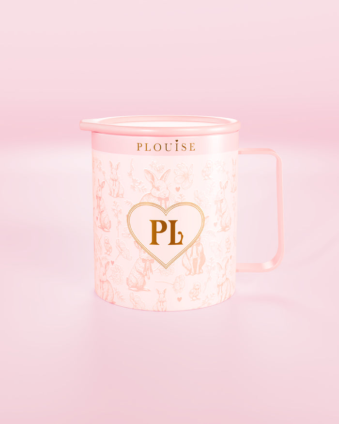 Pink P.Louise Hunny Bunny stainless steel tumbler mug