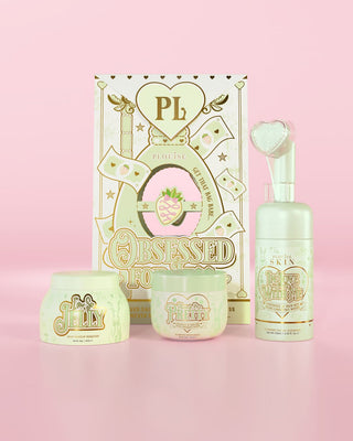 P.Louise Obsessed For Less Skincare Set in chocolate strawberries