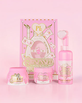 P.Louise Obsessed For Less pink lemonade skincare bundle