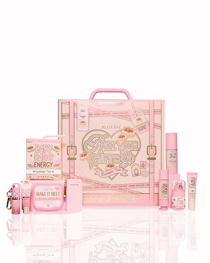 Summer Served Sweet - Pack Your Shit & Go Raspberry Tart Suitcase Bundle