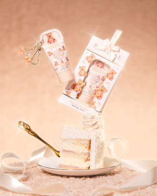 An image of the P.Louise A Helping Hand coconut cake hand cream
