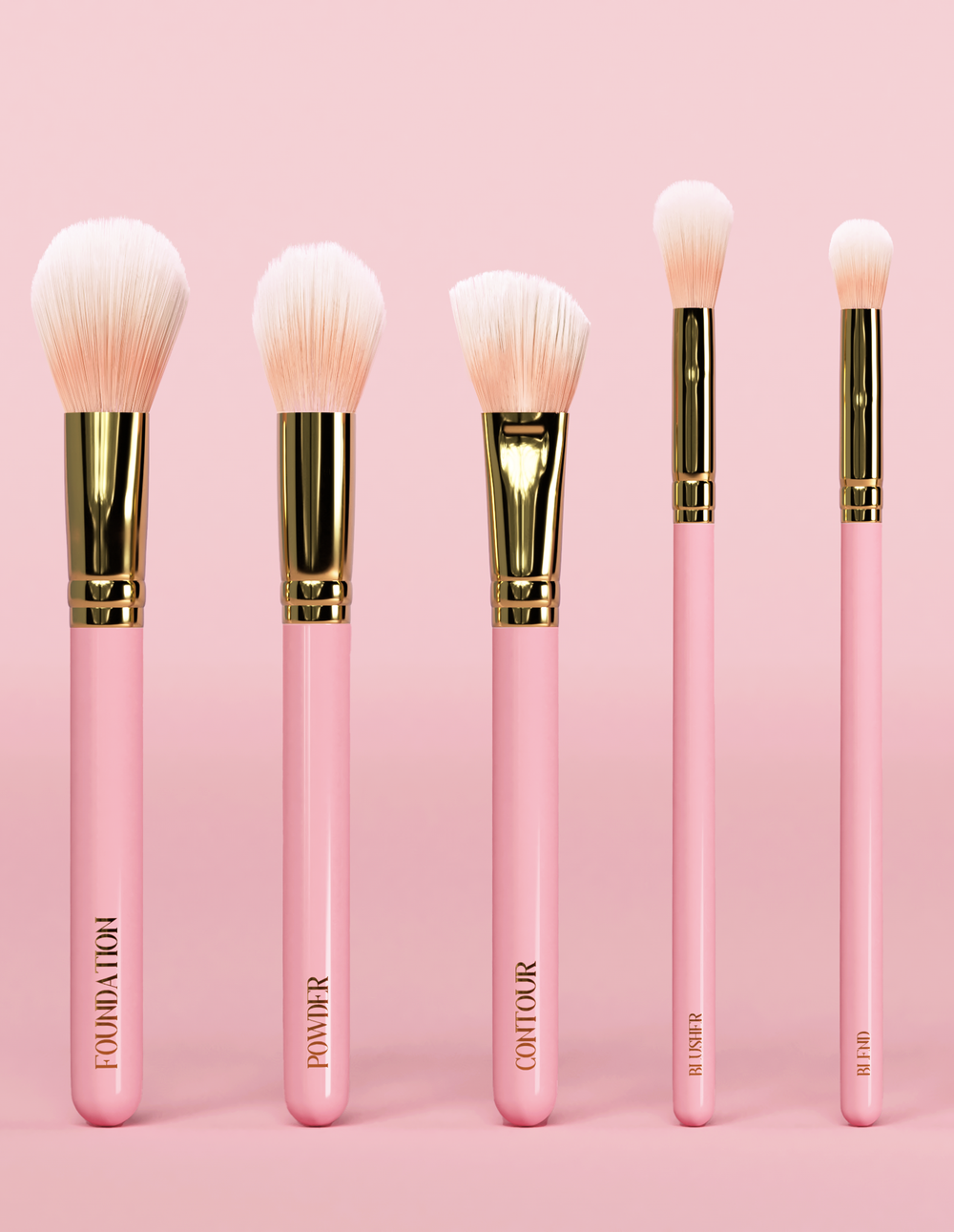 Tiny Tools 10-Piece Beginners Makeup Brush Set