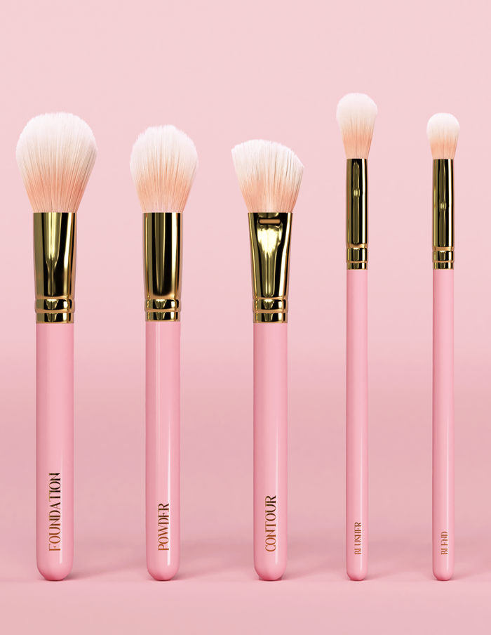 Tiny Tools 10-Piece Beginners Makeup Brush Set