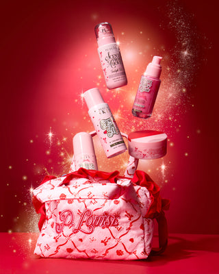 Christmas Bow Skincare Bag