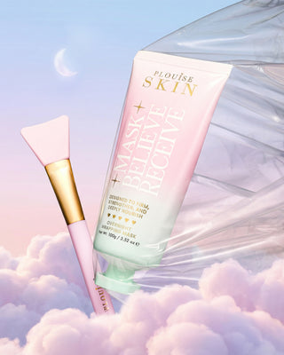 P.Louise Mask Believe Receive Overnight Face Wrapping Mask Rainbow Sherbet