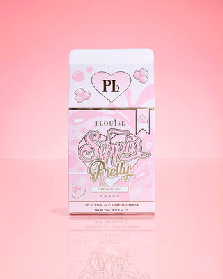 P.Louise Sippin Pretty Peptide Lip Serum And Lip Treatment Duo Turkish Delight Packaging