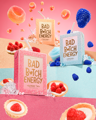Crystal Bad Bitch Energy Glitter Lip Trio