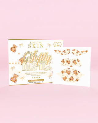 Softly Does It 3-in-1 Lip, Eye & Nose Mask Set