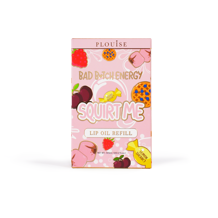 Squirt Me Lip Oil Refill Sachet Packs 5ml