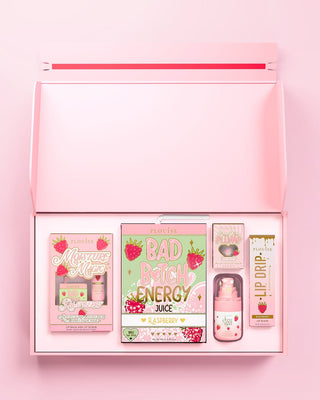 Open box of the P.Louise Raspberry What A Treat bundle